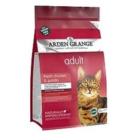 Arden Grange Корм для кошек Adult Cat курица и картофель сухой корм беззерновой, для взрослых кошек